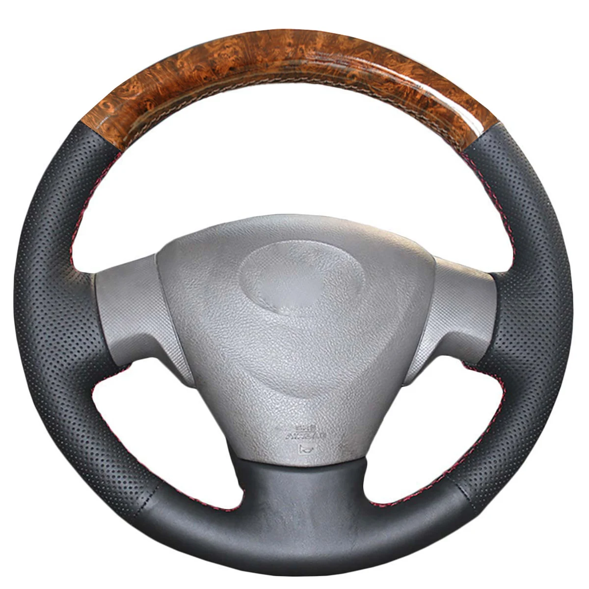 

Чехол на руль Yuji-Hong для Toyota Corolla Auris 2006-2010 Isis 2009-2011 Aygo (UK) 2012-2014 Sienta 2013-2015