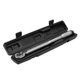 

Promotion! Torque Wrench Bike 3/8 Square Drive 5-210N.M Two-Way Precise Ratchet Wrench Repair Spanner Key Hand Tools
