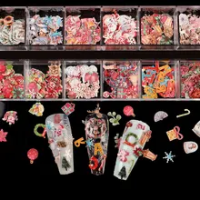 

12 Grid Multi-size 3D Cute Butterfly Flower Design For DIY Manicure Accessories Professional Nails Supplies Nail Art Decoration