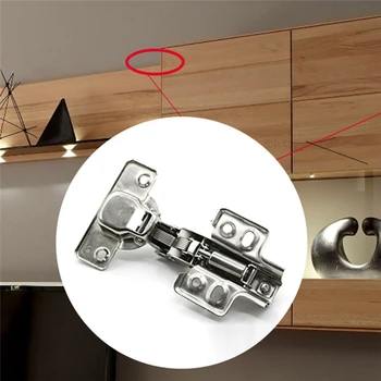 

Cabinet Door Hinges Soft Close Kitchen Cupboard Slow Shut Full Overlay 35mm 110 Degree Hydraulic Hinge Furniture Hardware