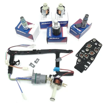 

7pcs/Set Solenoid Valve Gearbox Wiring Harness Lock Solenoid Valve 4L60E