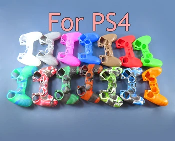 

10pcs Anti-slip colorful Silicone Controller Case for Sony Dualshock 4 PS4 DS4 Pro Slim Gamepad Skin case Controller