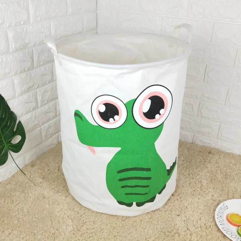 40x50cm Crocodile Корзина для пикника подставка с корзиной коробка для хранения игрушек супер большой мешок хлопок стирка грязная одежда большая корзина Органайзер ручка - Цвет: 40x50cm Crocodile