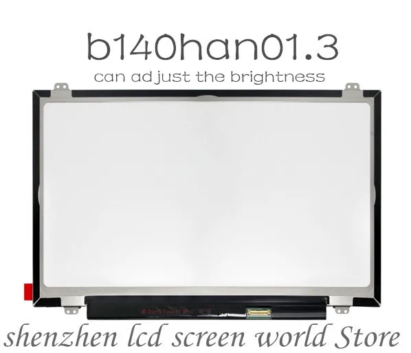 00HT622 Display LED SCHERMO LCD 14" eDP FHD 1080P Lenovo FRU solo schermata 