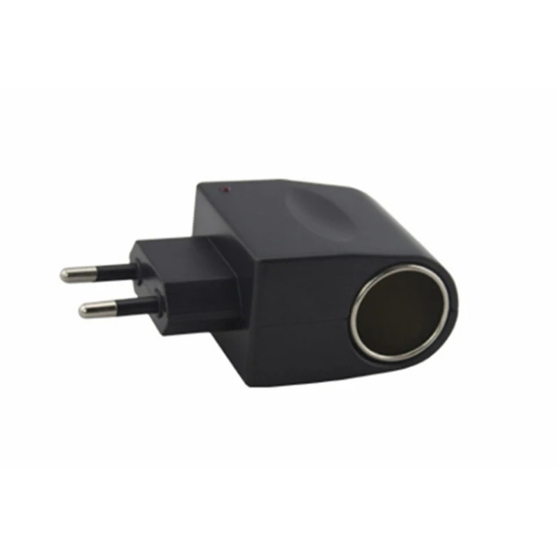 110 V-240 V переменного тока в постоянный, работающего на постоянном токе 12 В в розетка для автомобильного прикуривателя штепсельная вилка европейского стандарта Зарядное устройство адаптер конвертер стены Авто-Стайлинг Универсальный