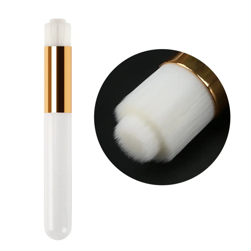 1 pc White 2 1/2/5 шт глаз кисти угря кисточки Профессиональный шелушиться угрей нос очистки Уход за кожей, инструмент для удаления мытья кистей для макияжа - Цвет: 1 pc White 2