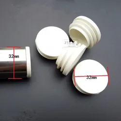 Bouchon d'insertion de tube en plastique rond en acier, 10 pièces, capuchons de suppression d'extrémité de tuyau en acier, couvercle anti poussière en alliage, échelle de chaise, meubles, pied protecteur de sol 