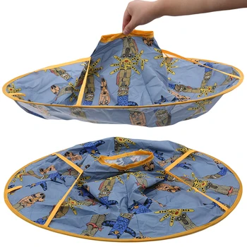

Children Kids Hair Cutting Cape Gown Salon Hairdresser Barber Apron Cloak Clothes for Salon Hair Styling Accessory Boys