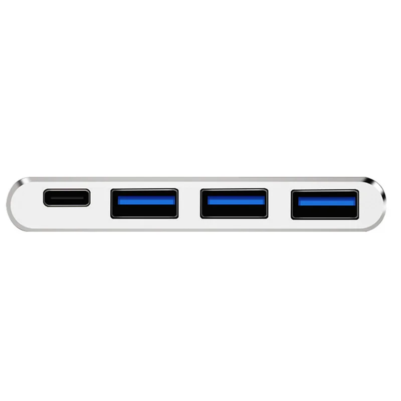 Type C USB 3,0 концентратор зарядный адаптер портативный для мобильного телефона ноутбука Дома Офиса DJA99