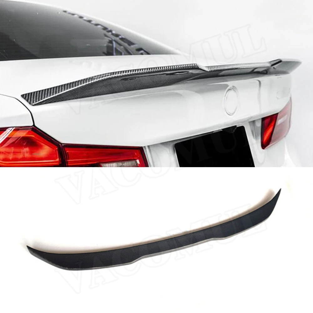 Carbon Fiber Rear Spoiler Boot Wings for BMW 5 Series G30 F90 M5 Sedan