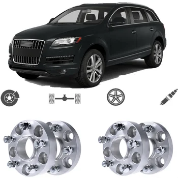 

Teeze 4pcs 5X130 71.6CB 30mm Thick Hubcenteric Wheel Spacer Adapters For Audi Q7 2006-2014
