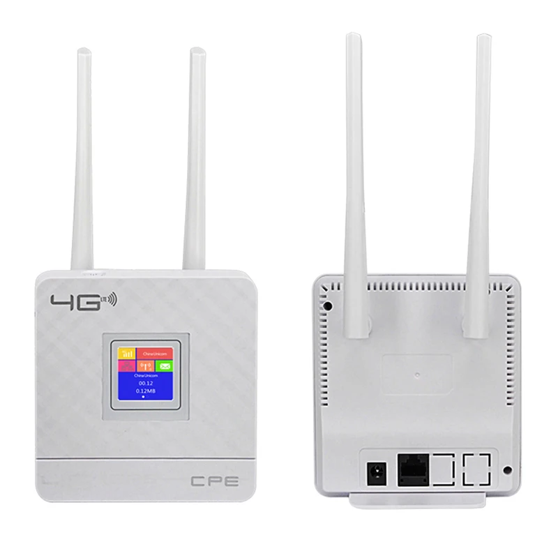 DongZhenHua CPE903 4g Wifi Router CAT4 150Mbps LTE 4G Router FDD/TDD Wireless Router 4G Sim Card With External Antennas WAN/LAN