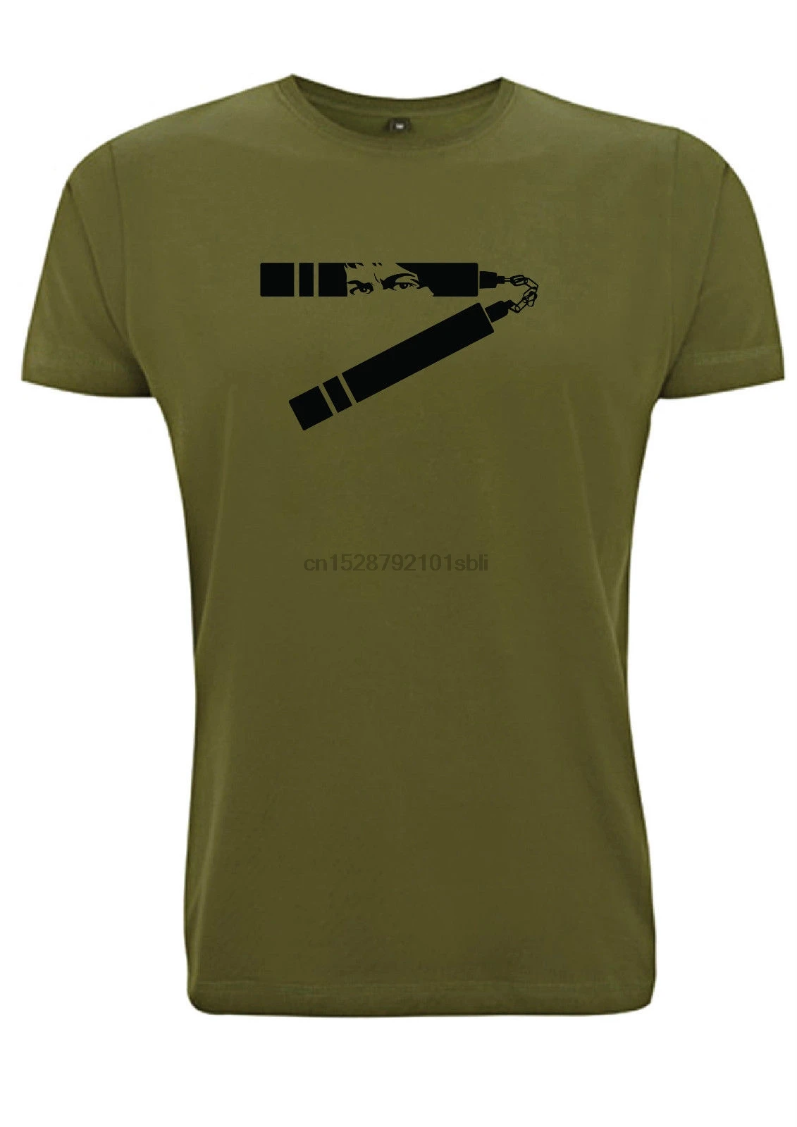 2019 New Brand Tops Cool T Shirt Bruce Lee Nunchucks Game of Death Enter The Dragon Jet Kune Do Indie Modt Custom |