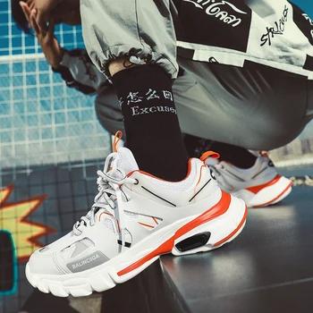 

Best Selling Men Sports Shoes Anti Slip Running Sneakers Mens Mesh Breathable Men Shoes Sneakers Thick Soled Walking Shoes Men