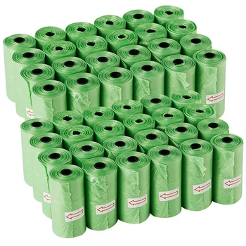 

Dog Poop Bags with Leak-Proof Unscented Compostable Pet Waste Disposal Refill for Doggy Puppy 720 Bags, 48 Rolls