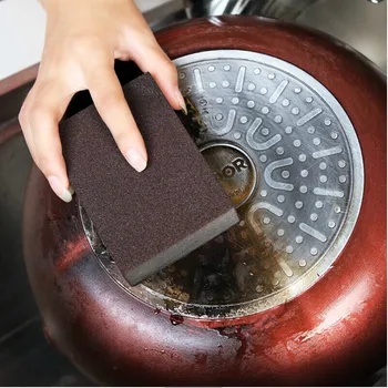 

Cleaning Eraser Pot Kitchen Multi-functional Nano Melamine Sponge Cleaner Descaling Stains Sand Sponge Household Cleaning tools