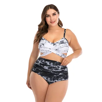 

Sexy High Waist Print Bikini Swimwear Women Push Up Bikini Set Swimsuit Female Biquini Beach Wear Bathing Suit