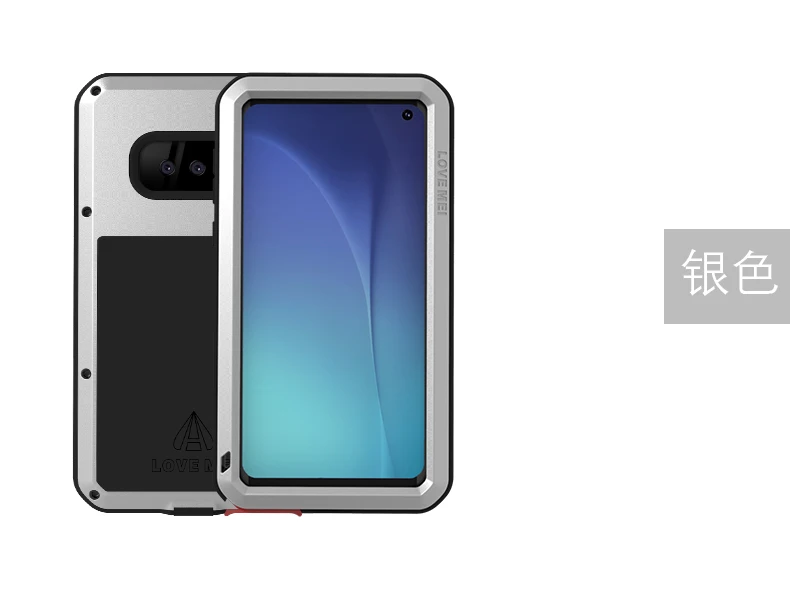 Алюминиевый металлический чехол LOVE MEI для samsung Galaxy S10 Lite, защитный противоударный водонепроницаемый чехол S10 Lite, чехол Fundas