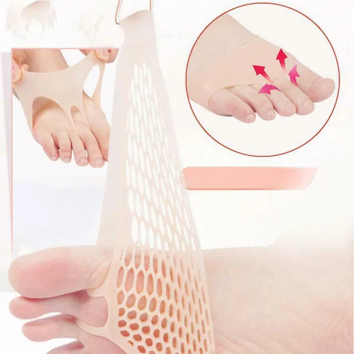 Силиконовый полый дизайн носочной части стопы многоразовые уютные боли в ногах рельефные подушки N66