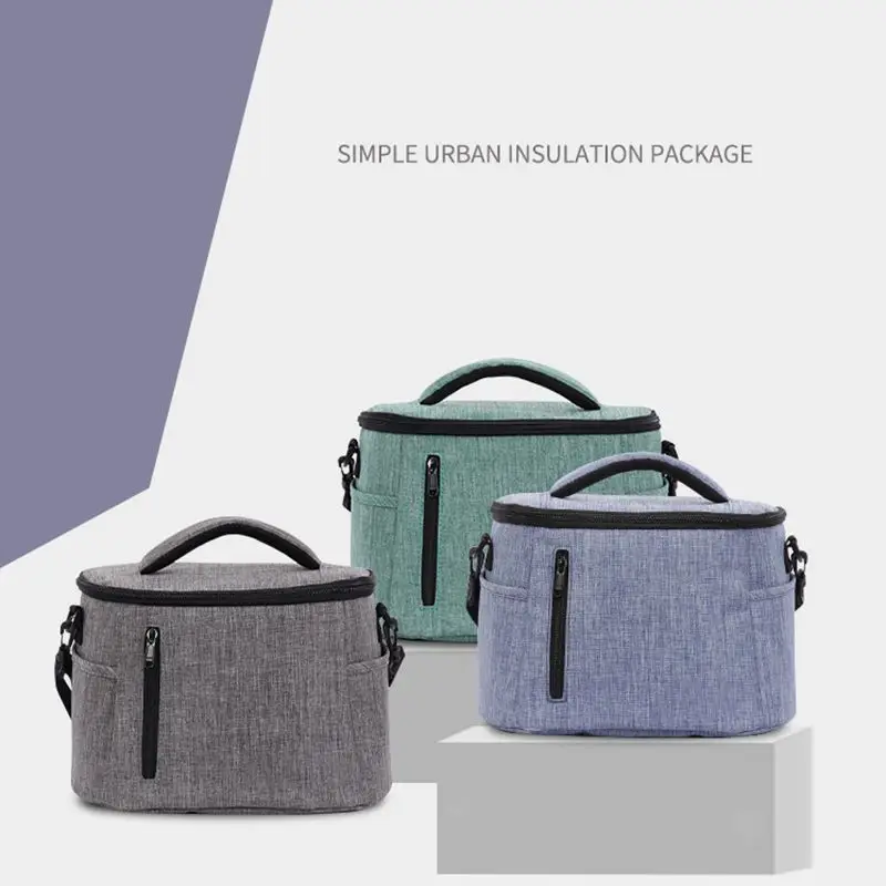 

Casual Fashion Insulation Bag Multipurpose School Outdoor Picnic Camping Lunch Box Bag Aluminum Foil Ice Bag Picnic Package