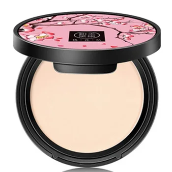 

Smooth Oil Control Mineral Face Powder Brighten Concealer Make Up Pressed Powder with Puff @ME88