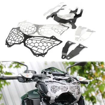 

Motorbikes Accessories Headlight Grille Cover Guard CNC Alumium Fit for KAWASAKI Z900 Z 900 2017-2018