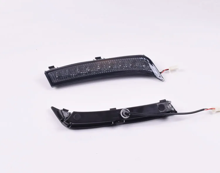 2Pcs/Pair SUNKIA Daylight Fog Lamp Car LED Daytime Running Light Black Cover DRL for Subaru Forester 2013