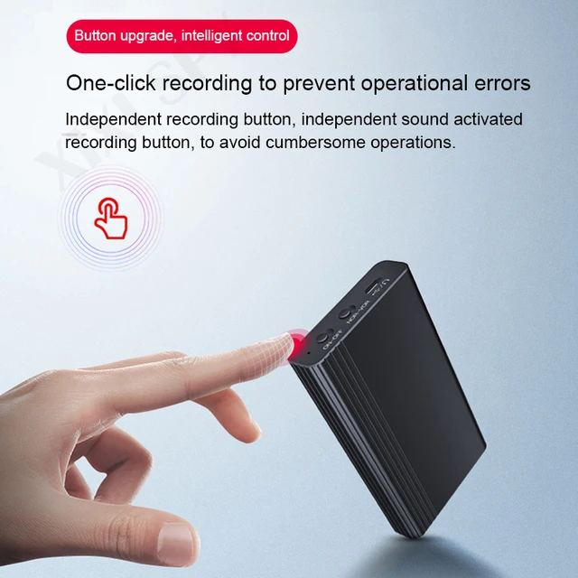 Mini Voice Activated Recorder - The Ultimate Portable Sound Recording Device