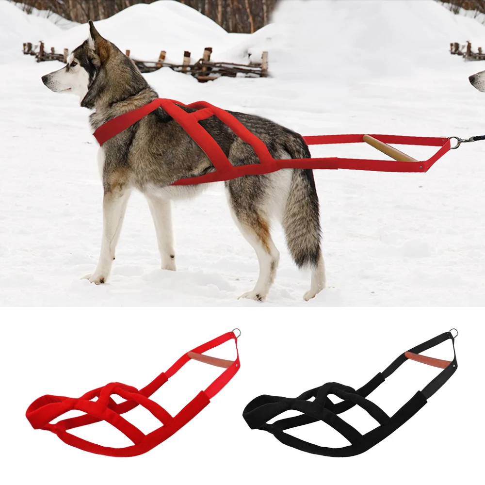 Dog Sled Harness Durable Soft Padded Dog Weight Pulling Harness Dogs