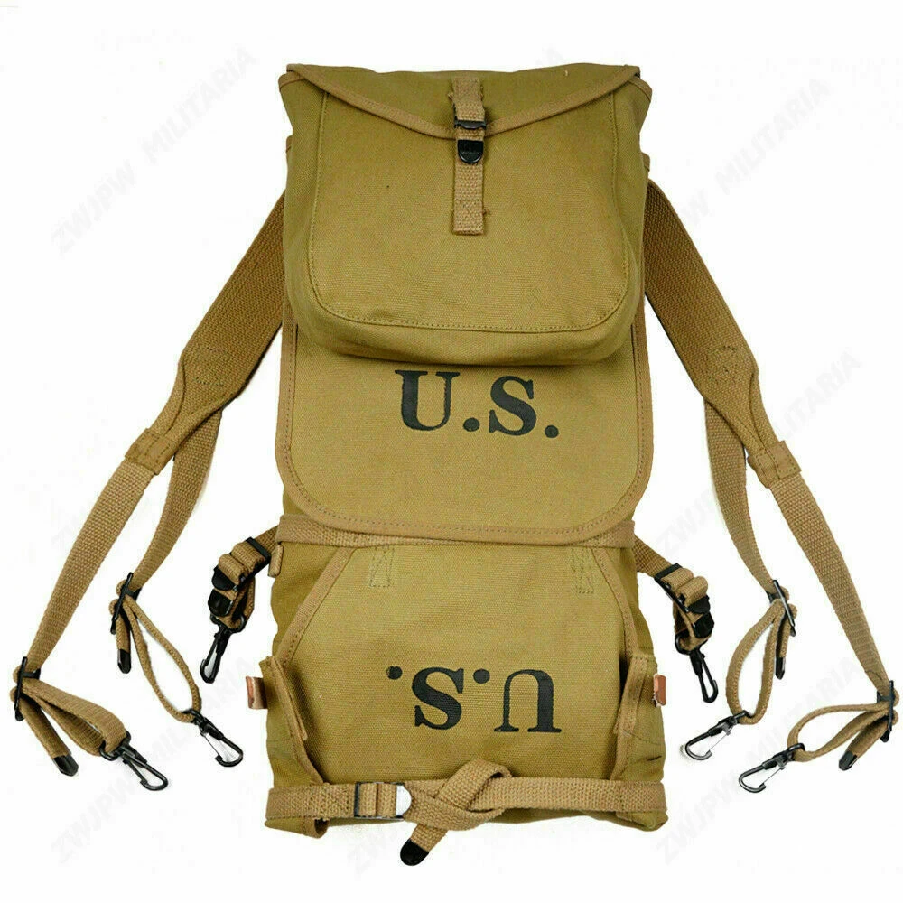 Mochila militar HAVERSACK para la Segunda Guerra Mundial, equipo alta Ejército de los EE. UU. 1942 M1928, 5605101|Accesorios para disfraces| - AliExpress