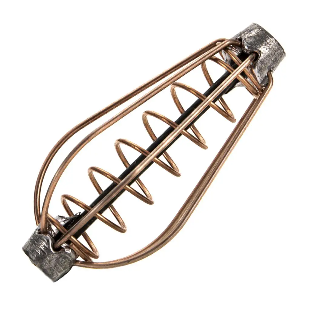 Carp Fishing Bait Thrower Loaded Spring Coil Inline Method Feeders Tench Bream Сrucian Carp Fishing Accessories 15g 20g 25g 30g