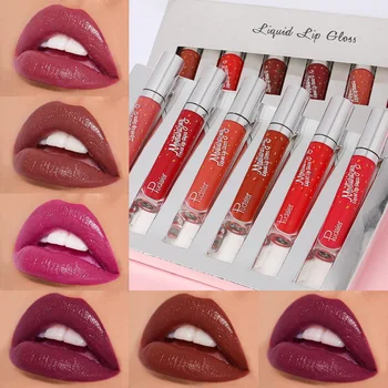 

36pcs Pudaier Moisturizing Lipstick Long Lasting for Lip Makeup Liquid Lip gloss Professional Bottom Tint Cosmetics 6pcs/set