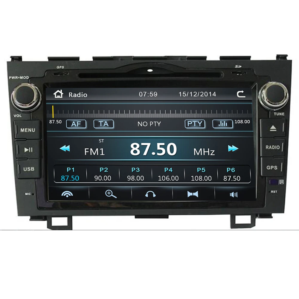 

2din 8" Car DVD Multimedia Player for Honda CRV CR-V 3 2006 2007 2008 2009 2010 2011 WiFi Stereo navi GPS BT maps camera