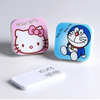 Hello Kitty  & Doraemon Remote Control Night Led 5