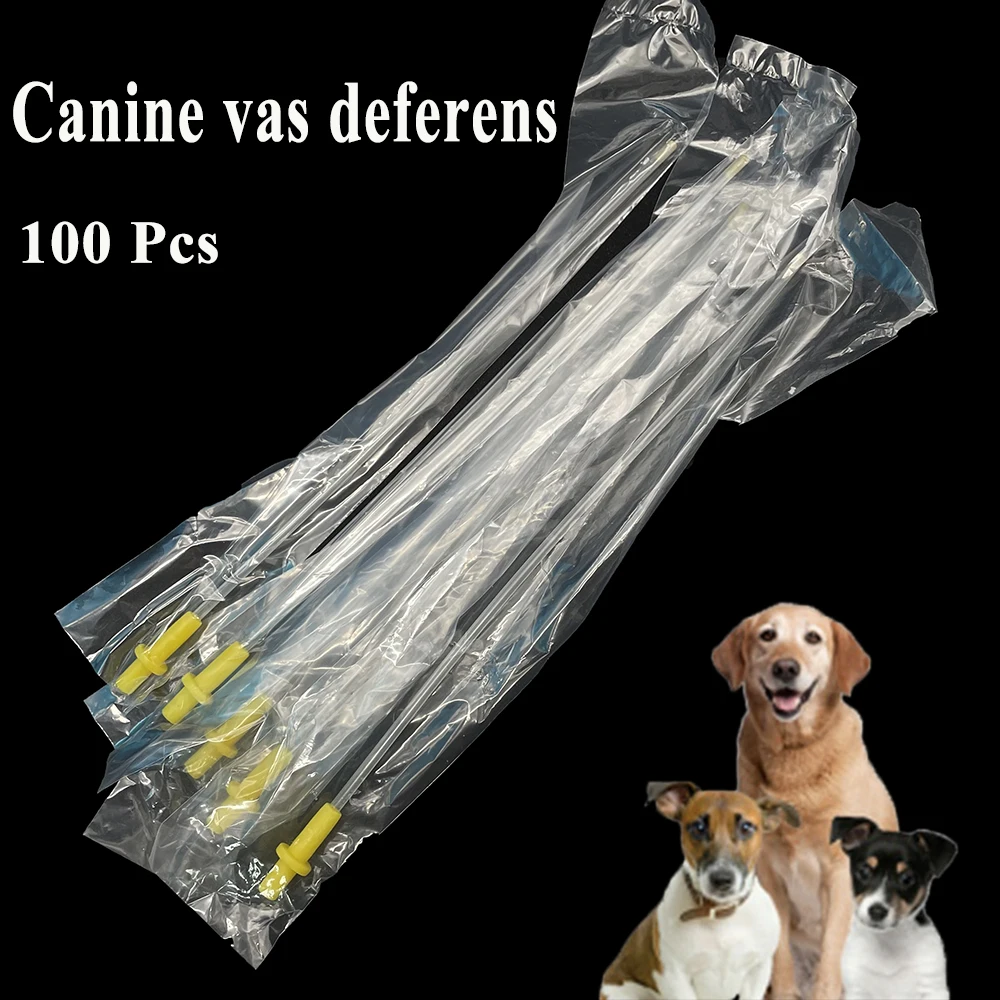 

100 шт., одноразовые трубки для искусственного осеменения собак