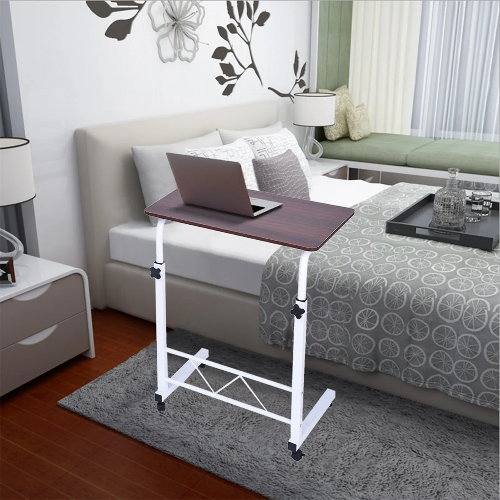 Computer Table Home Office Writing Table Can Be Lifted And Lowered Mobile Adjustable Laptop Desk Red Walnut компьютерный стол E3
Computer Table Home Office Writing Table Can Be Lifted And Lowered Mobile Adjustable Laptop Desk Red Walnut компьютерный стол E3
