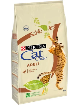 

CAT CHOW CAT CHOW ADULT WITH DUCK for adult cats with duck