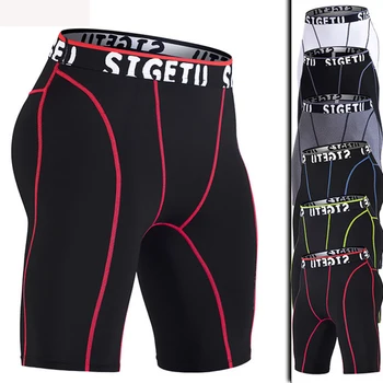 

Newest Men Compression Short Running Tights Men's Quick Dry Gym Fitness Sport Leggings Running Shorts Male Underwear Sport Short
