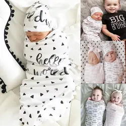 2021 Hot Fashion New Baby Infant Summer Swaddle Me Blanket Wraps Sleeping Bag cotton детские вещи