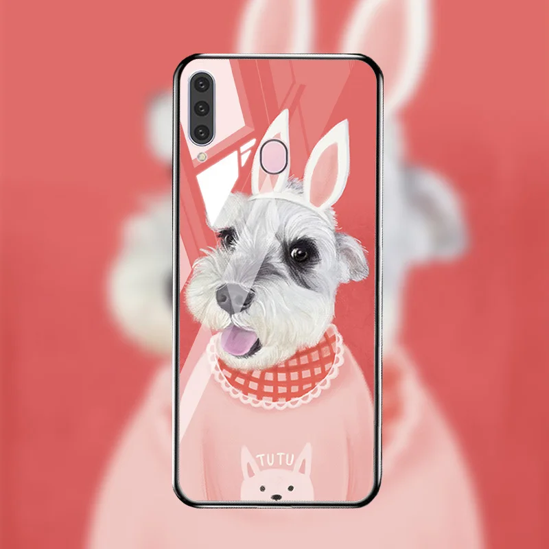 M018 3D DIY чехол из закаленного стекла для samsung Galaxy M30S чехол Coque для samsung A50 A70 A40 A10S A20S A30S A50S чехол Funda Bumper - Цвет: M018
