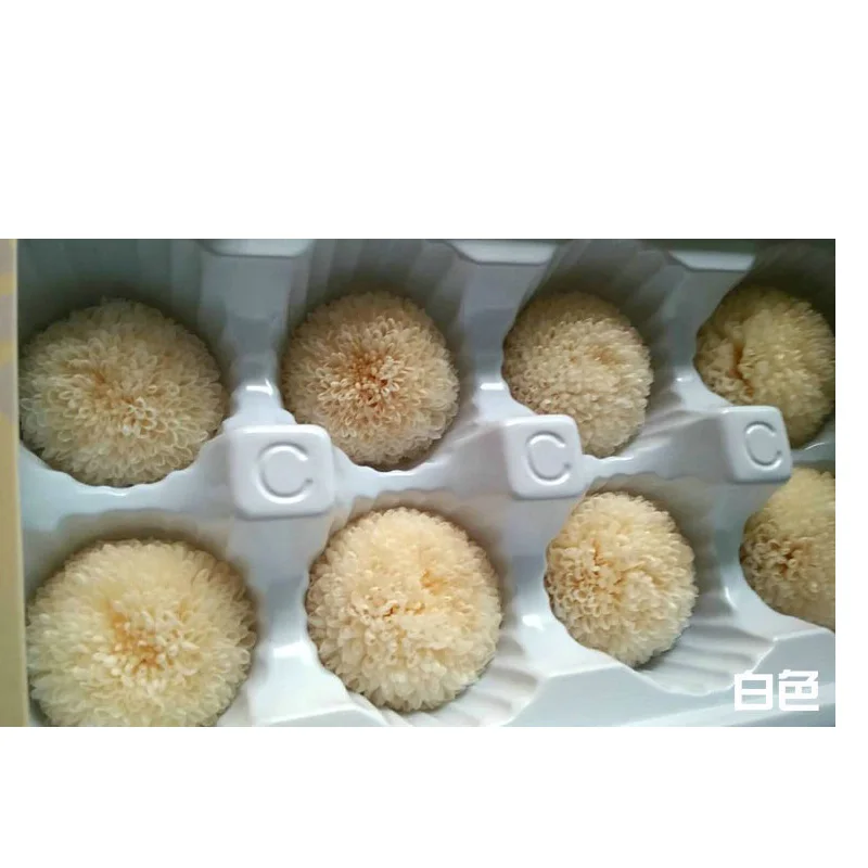 8pcs white 8 шт./3-4 см консервированный помпон для мамы, цветок этернелл, цветок этернелл, цветочный Декор для дома на свадьбу, День Святого Валентина, Подарочная коробка для декора, Роза этернелли - Цвет: 8pcs white