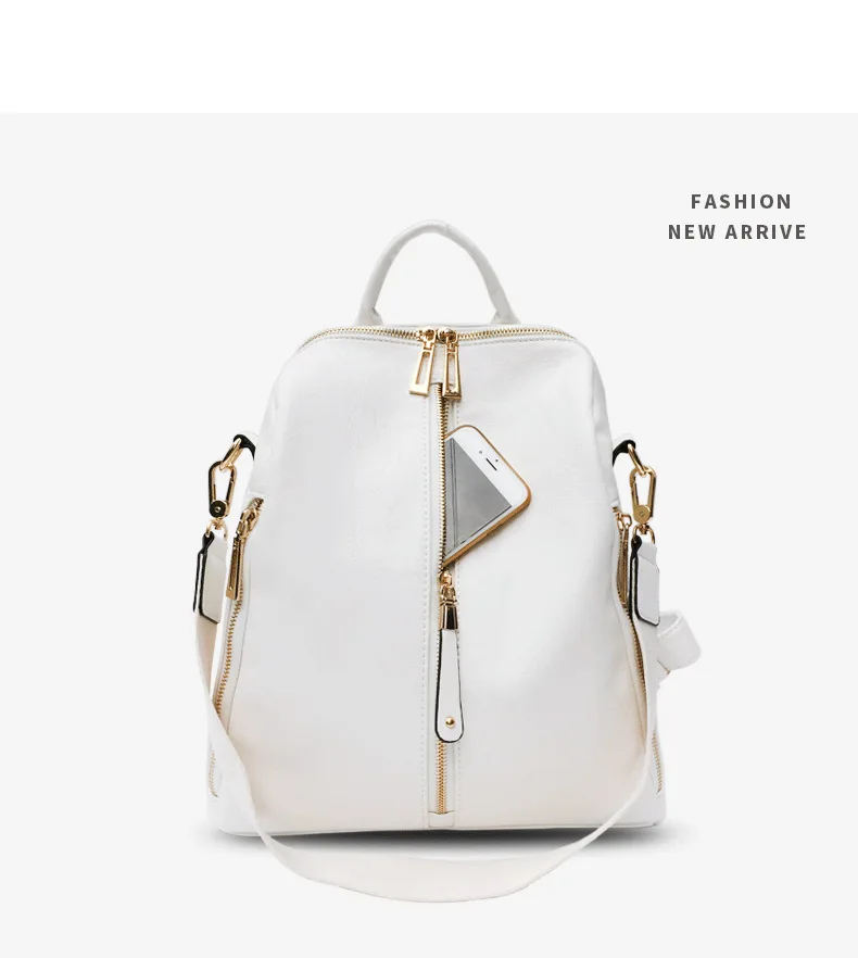 2021 White Backpack for Women Duel-use Multifunctional Bolsa Feminina Waterproof Anti Theft Luxury Mini Mochila Para Hombre 2021 White Backpack for Women Duel-use Multifunctional Bolsa Feminina Waterproof Anti Theft Luxury Mini Mochila Para Hombre
