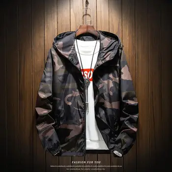 

Thin Camo Jacket Men Women Hip Hop Summer Jackets Slim Fit 2019 Fashion Mens Military Streetwear Coat