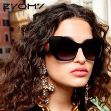 Gafas De Sol clásicas De marca a la moda para mujer, gafas De Sol con montura grande con forma De corazón, gafas De Sol con corriente De marea