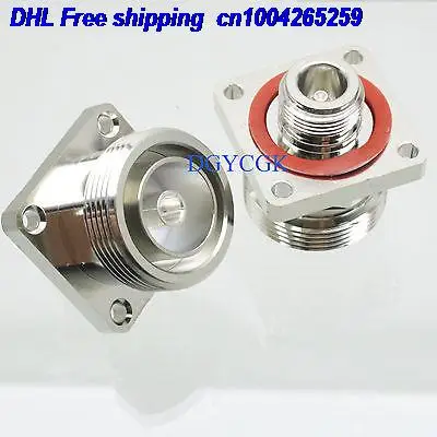

DHL 20pcs Conversion Adapter 7/16 DIN female to N jack flange for Communication adapter 22cs