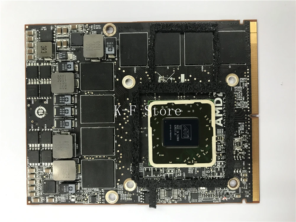 Nuovissima Scheda Grafica Video Hd5750 Hd5750M Gddr5 1Gb 216-0769023 Con X-Staffa Per Imac 27 "2010 A1312 100% Test Funzionante Bene