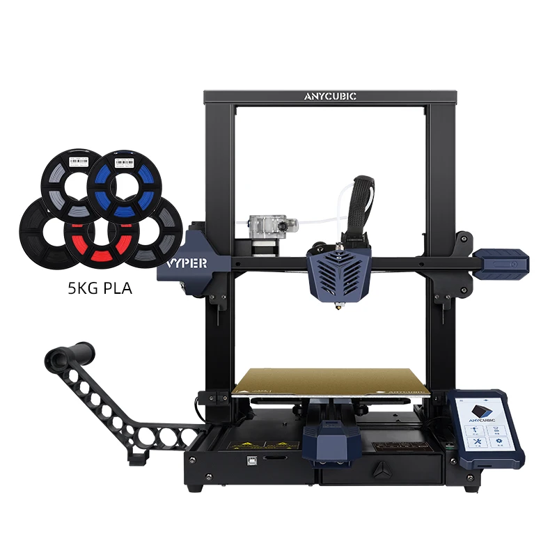 ANYCUBIC Vyper 3D Printer Kit FDM 245x245x260mm Print Size Touchscreen Spring Magnetic Platform Auto Leveling Resume Printing 