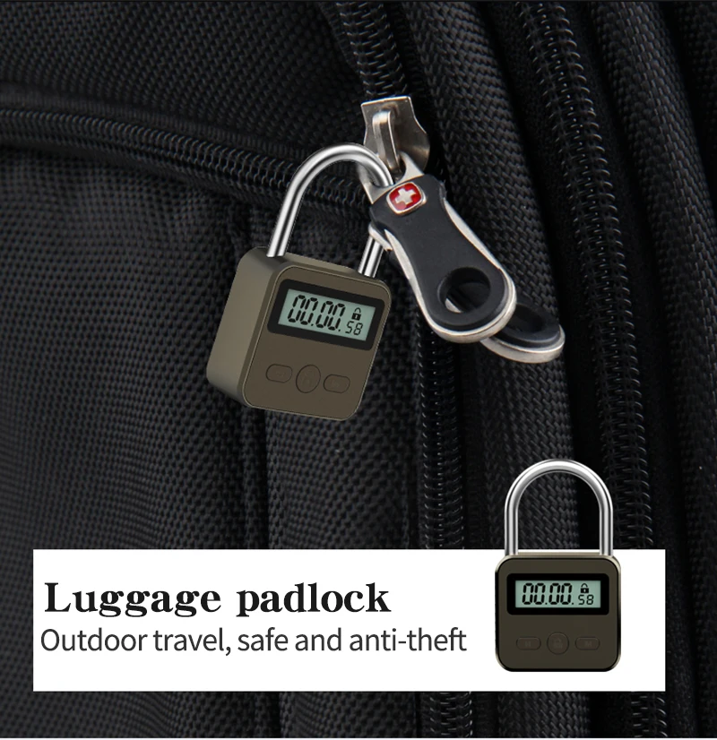 Adult Game Electronic Timer Erotic Bondage Timer Switch Sex Toys Fetish Restraints Digital Time Lock For Couples Accessories