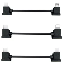 30CM 15cm Mavic Air2/Mini2 cable Drone Remote Controller Micro Type-C IOS Android Data Cable Tablet Line Wire For DJI FPV