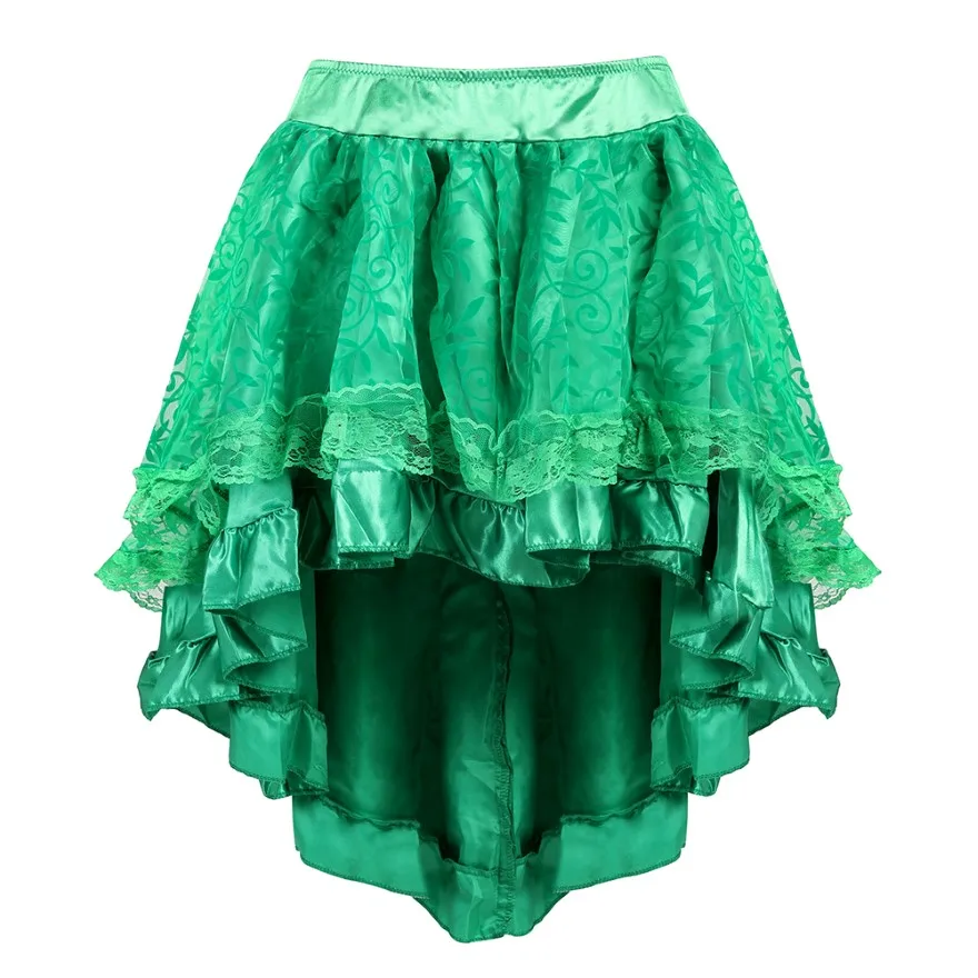 Women Sexy Mini Tutu Skirt Multilayer Mesh/Tulle/Lace/Floral Decoration Mini Pleated Skirts Fashion Dance Skirt Plus Size S-6XL